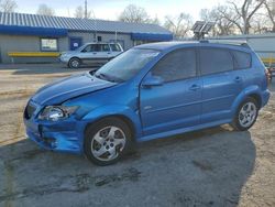 Pontiac salvage cars for sale: 2007 Pontiac Vibe