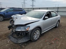 Volkswagen Passat S salvage cars for sale: 2014 Volkswagen Passat S