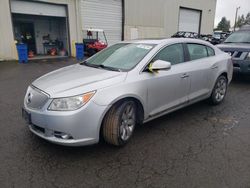 Salvage cars for sale from Copart Woodburn, OR: 2012 Buick Lacrosse Premium