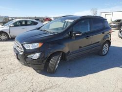 Salvage cars for sale at Kansas City, KS auction: 2020 Ford Ecosport SE