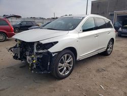 Salvage cars for sale from Copart Fredericksburg, VA: 2015 Infiniti QX60