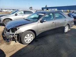 Salvage cars for sale at Woodhaven, MI auction: 2004 Toyota Camry LE