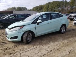 Salvage cars for sale from Copart Seaford, DE: 2018 Ford Fiesta SE