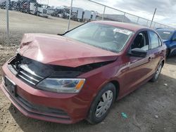 Salvage cars for sale at North Las Vegas, NV auction: 2016 Volkswagen Jetta S