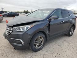 Salvage cars for sale from Copart Houston, TX: 2018 Hyundai Santa FE Sport