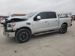 Nissan Titan SV salvage cars for sale: 2017 Nissan Titan SV