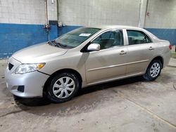 Salvage cars for sale from Copart Woodhaven, MI: 2010 Toyota Corolla Base