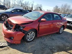 Toyota Corolla Base salvage cars for sale: 2009 Toyota Corolla Base