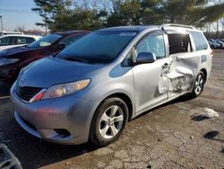 Toyota salvage cars for sale: 2013 Toyota Sienna LE