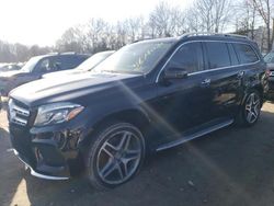 Salvage cars for sale at North Billerica, MA auction: 2017 Mercedes-Benz GLS 550 4matic