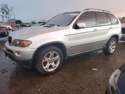 Salvage cars for sale from Copart San Martin, CA: 2005 BMW X5 3.0I
