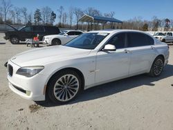 BMW 750 LI salvage cars for sale: 2011 BMW 750 LI