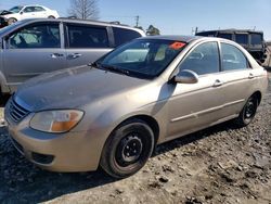 Salvage cars for sale from Copart Seaford, DE: 2008 KIA Spectra EX