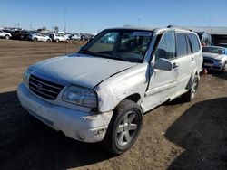 Suzuki XL7 salvage cars for sale: 2002 Suzuki XL7 Plus