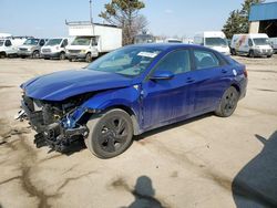 Salvage cars for sale at Woodhaven, MI auction: 2022 Hyundai Elantra SEL