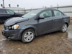 Salvage cars for sale at Mercedes, TX auction: 2016 Chevrolet Sonic LT