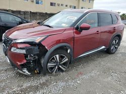 Salvage cars for sale at Opa Locka, FL auction: 2023 Nissan Rogue Platinum