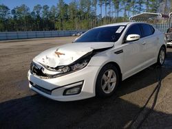 KIA Optima LX salvage cars for sale: 2015 KIA Optima LX