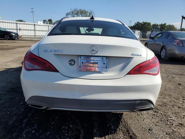 2018 Mercedes-Benz CLA 250 4matic