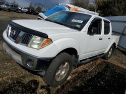 Salvage trucks for sale at Windsor, NJ auction: 2008 Nissan Frontier Crew Cab LE