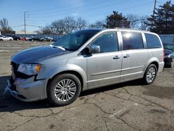 Salvage cars for sale from Copart Moraine, OH: 2013 Chrysler Town & Country Touring L