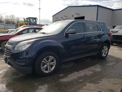 Salvage cars for sale at Rogersville, MO auction: 2017 Chevrolet Equinox LS
