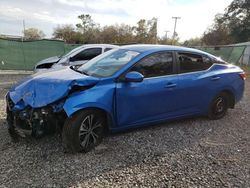 Nissan Sentra SV salvage cars for sale: 2020 Nissan Sentra SV