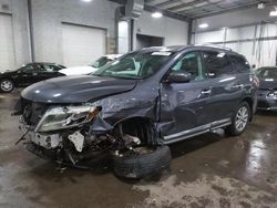 Salvage cars for sale from Copart Ham Lake, MN: 2014 Nissan Pathfinder S