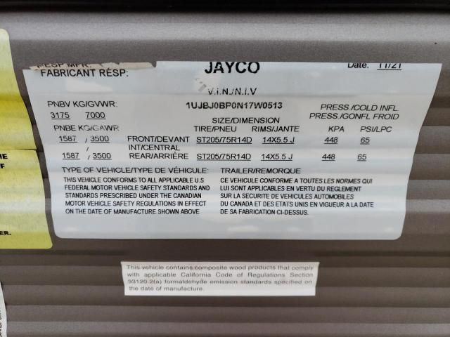 2022 Jayco Flight