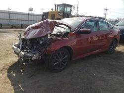 Salvage cars for sale from Copart Chicago Heights, IL: 2020 Honda Civic EX