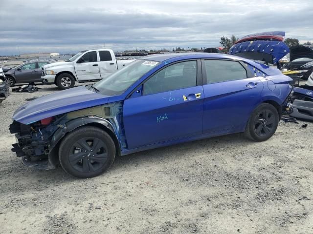 2023 Hyundai Elantra Blue