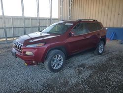 Salvage cars for sale from Copart Kansas City, KS: 2015 Jeep Cherokee Latitude