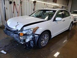 Honda salvage cars for sale: 2012 Honda Accord EXL