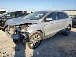 Salvage cars for sale at Haslet, TX auction: 2015 Ford Edge Titanium