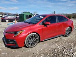 Salvage cars for sale from Copart West Warren, MA: 2020 Toyota Corolla SE