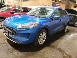 Salvage cars for sale at Anchorage, AK auction: 2021 Ford Escape SE