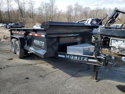 Salvage trucks for sale at Ellwood City, PA auction: 2023 Mori Trailer