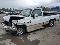 Salvage cars for sale from Copart Florence, MS: 1987 Chevrolet R10