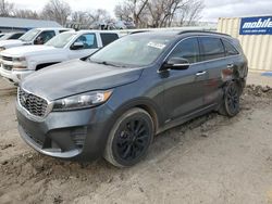 Salvage cars for sale from Copart Wichita, KS: 2019 KIA Sorento LX