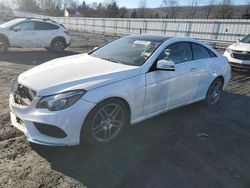 Salvage cars for sale at Grantville, PA auction: 2017 Mercedes-Benz E 400
