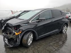 Chevrolet Bolt EV LT salvage cars for sale: 2018 Chevrolet Bolt EV LT