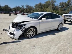 Salvage cars for sale from Copart Ocala, FL: 2014 Ford Fusion Titanium