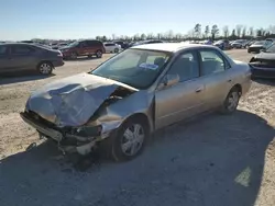 Salvage cars for sale at Houston, TX auction: 2001 Honda Accord LX