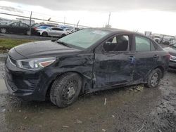 Salvage cars for sale from Copart Eugene, OR: 2021 KIA Rio LX