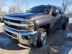 Chevrolet salvage cars for sale: 2015 Chevrolet Silverado K2500 Heavy Duty LTZ