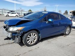 Salvage cars for sale at Littleton, CO auction: 2012 Honda Civic EX