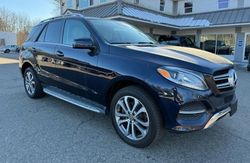 Salvage cars for sale at North Billerica, MA auction: 2016 Mercedes-Benz GLE 350 4matic