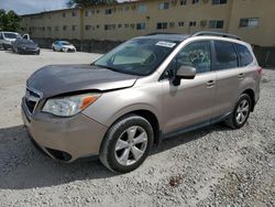 Subaru salvage cars for sale: 2015 Subaru Forester 2.5I Limited