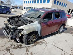 Toyota salvage cars for sale: 2010 Toyota Highlander SE