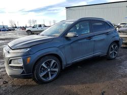 Salvage cars for sale from Copart Rocky View County, AB: 2020 Hyundai Kona Ultimate